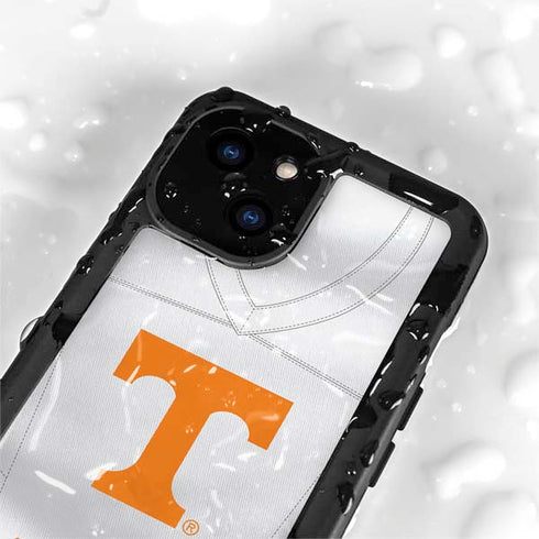 University of Tennessee White Jersey iPhone 15 Waterproof Case